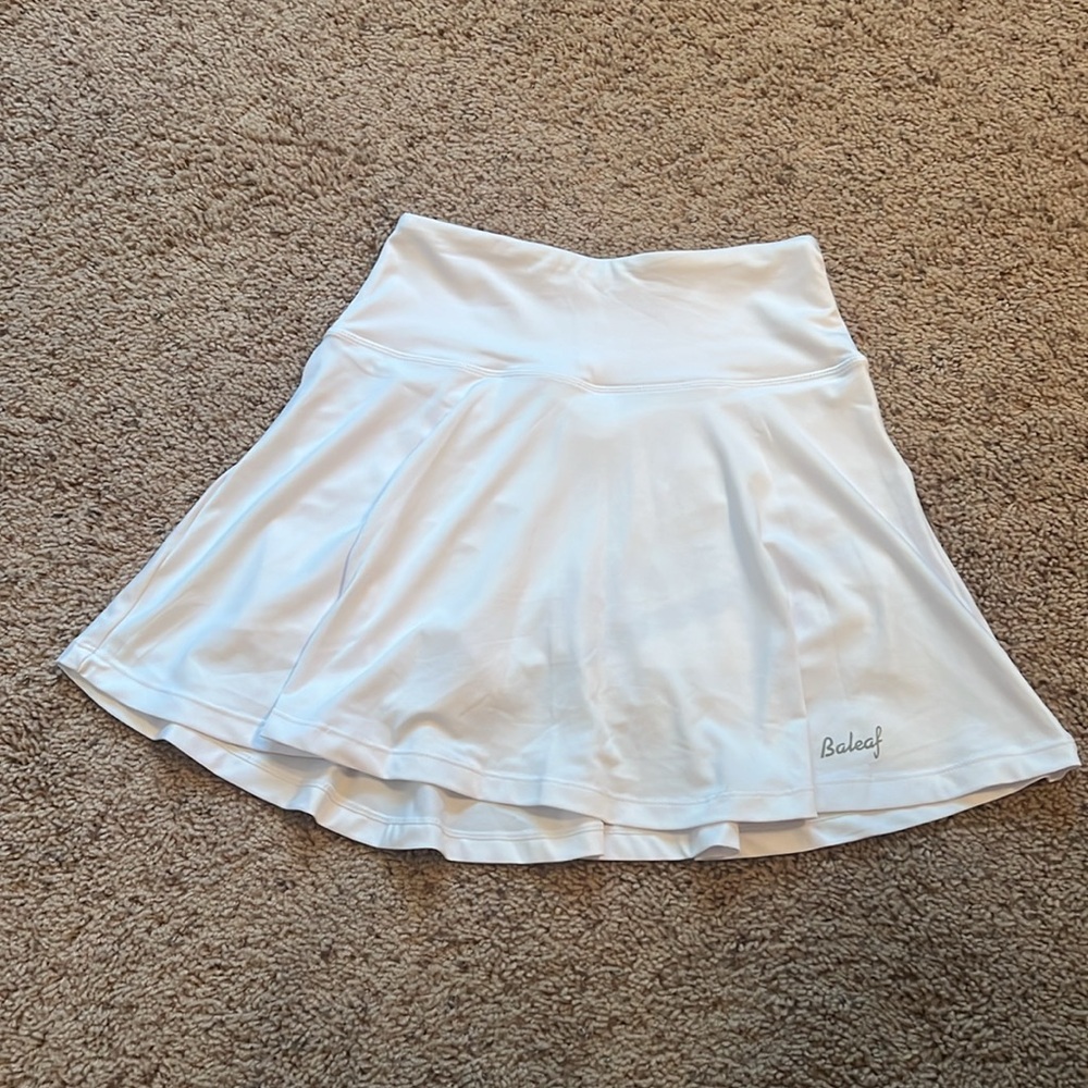 Baleaf Women's White Skater Skirt